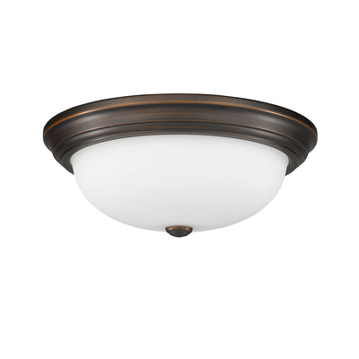 5.75'' Kipson Rubbed Bronze 3 Light Flush Mount