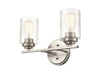 14.25'' Moven Satin Nickel 2 Light Bath Vanity