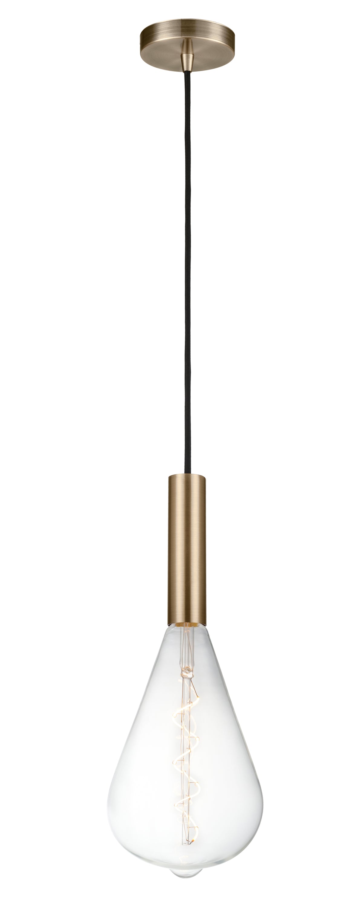 Auralume Mini Pendant Steel Antique Brass