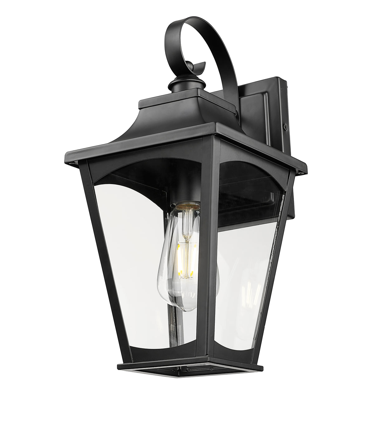 7.5'' Curry Powder Coated Black 1 Light Wall Sconce