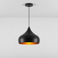 Dynamic 1 Light 13in Black Pendant Light