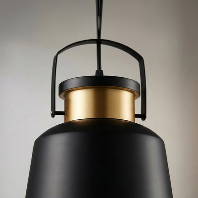 Elisa 1 Light Black Pendant