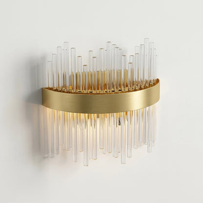 Genevieve 12 Inch Gold Wall Sconce