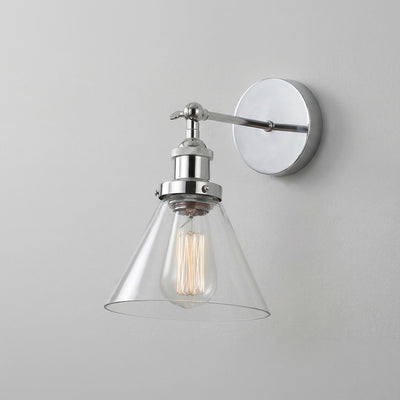 Eustis 1 Light Polished Wall Sconce