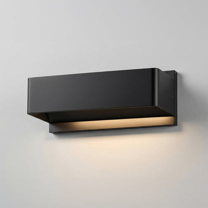 Lilliana 12in Black Vanity Light Integrated LED Fixture