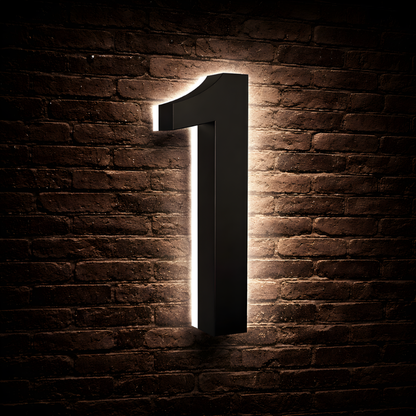 Lighted House Numbers - 5000K Illuminated