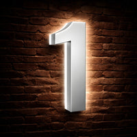 Illuminated Backlit House Numbers – Weather-Resistant LED Address Signs