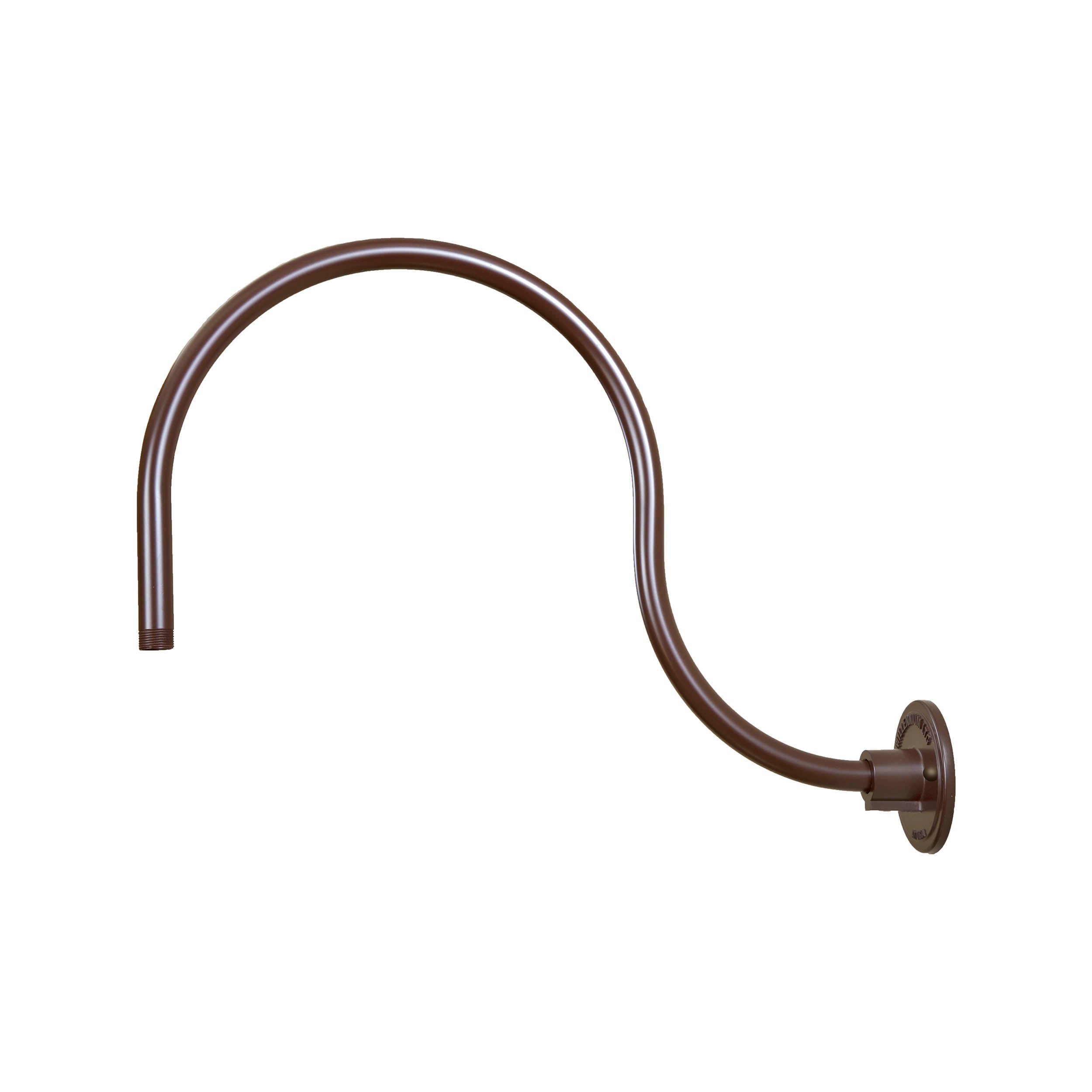 19-inch R Series Architectural Bronze Gooseneck Arm