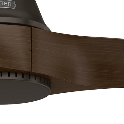 52 inch Mosley Premier Bronze Damp Rated Ceiling Fan and Wall Control