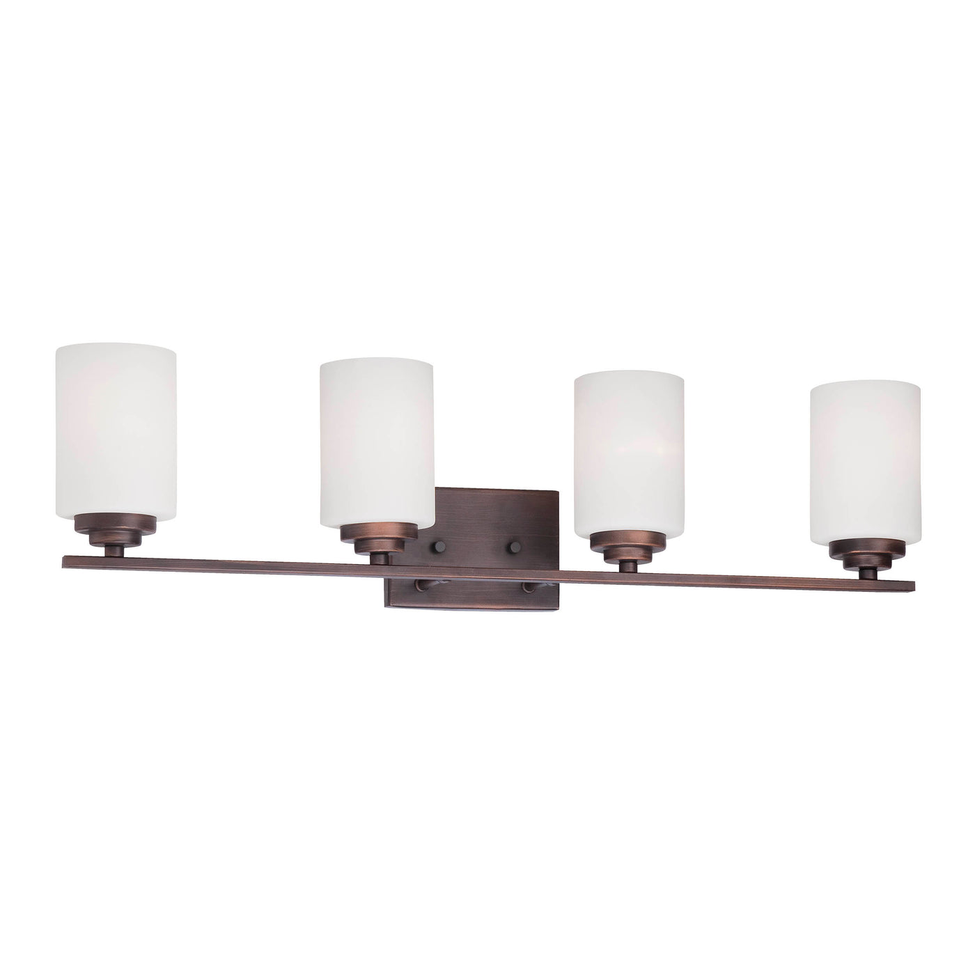 31.13'' Durham Rubbed Bronze 4 Light Bath Vanity