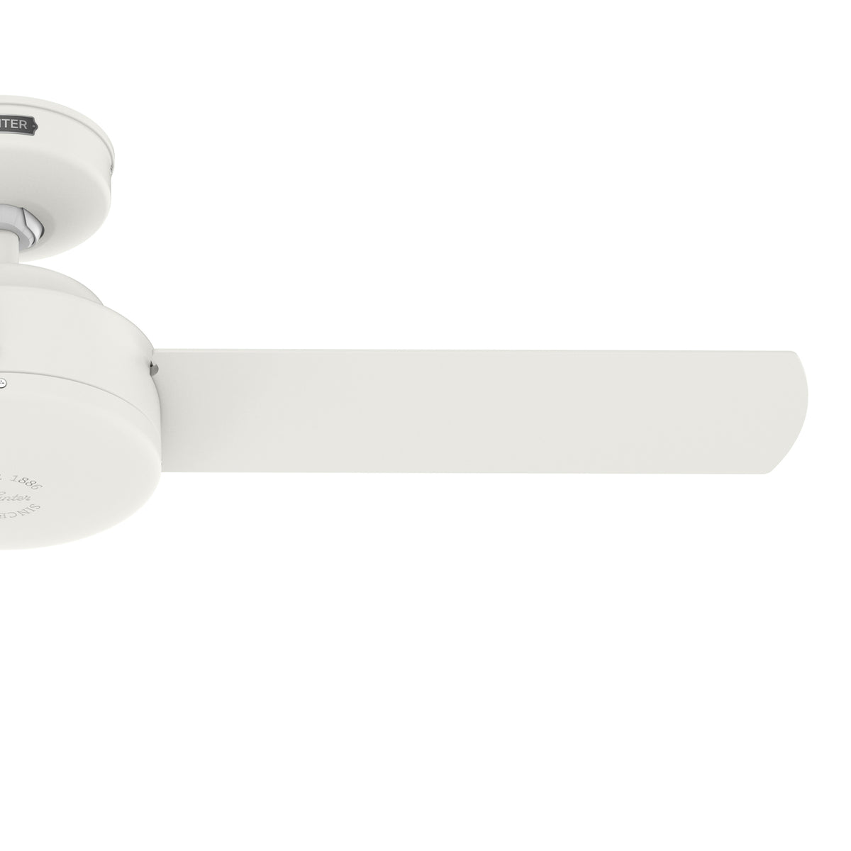44 inch Presto Matte White Ceiling Fan and Wall Control