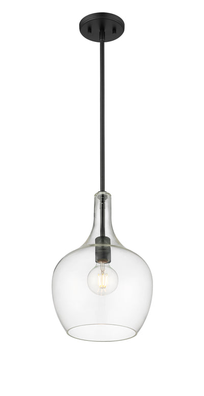 15'' Lamara Matte Black 1 Light Pendant
