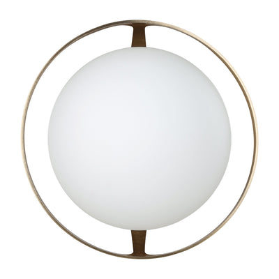 Parker 6-inch 1-light Champagne Gold Vanity Light with Etched Opal Glass Shade