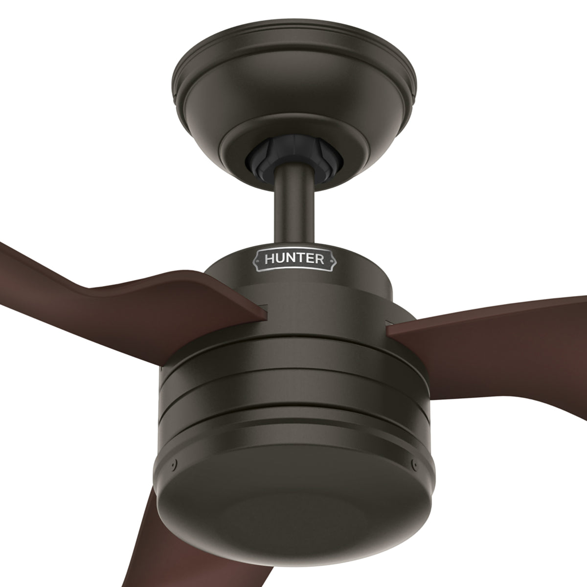 52 inch Cabo Frio New Bronze Damp Rated Ceiling Fan and Wall Control