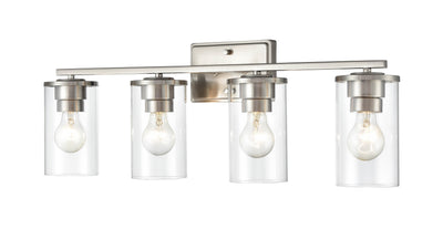 27.63'' Verlana Brushed Nickel 4 Light Bath Vanity
