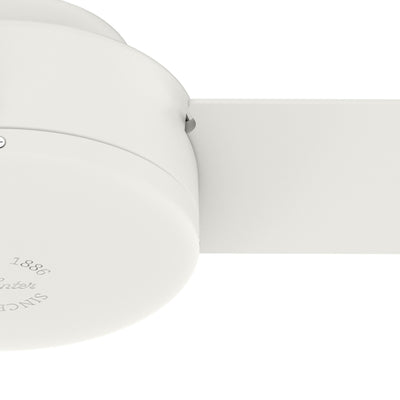 44 inch Presto Matte White Ceiling Fan and Wall Control