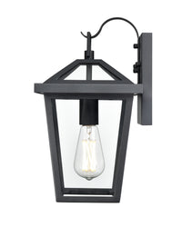 8'' Mensun Textured Black 1 Light Wall Sconce