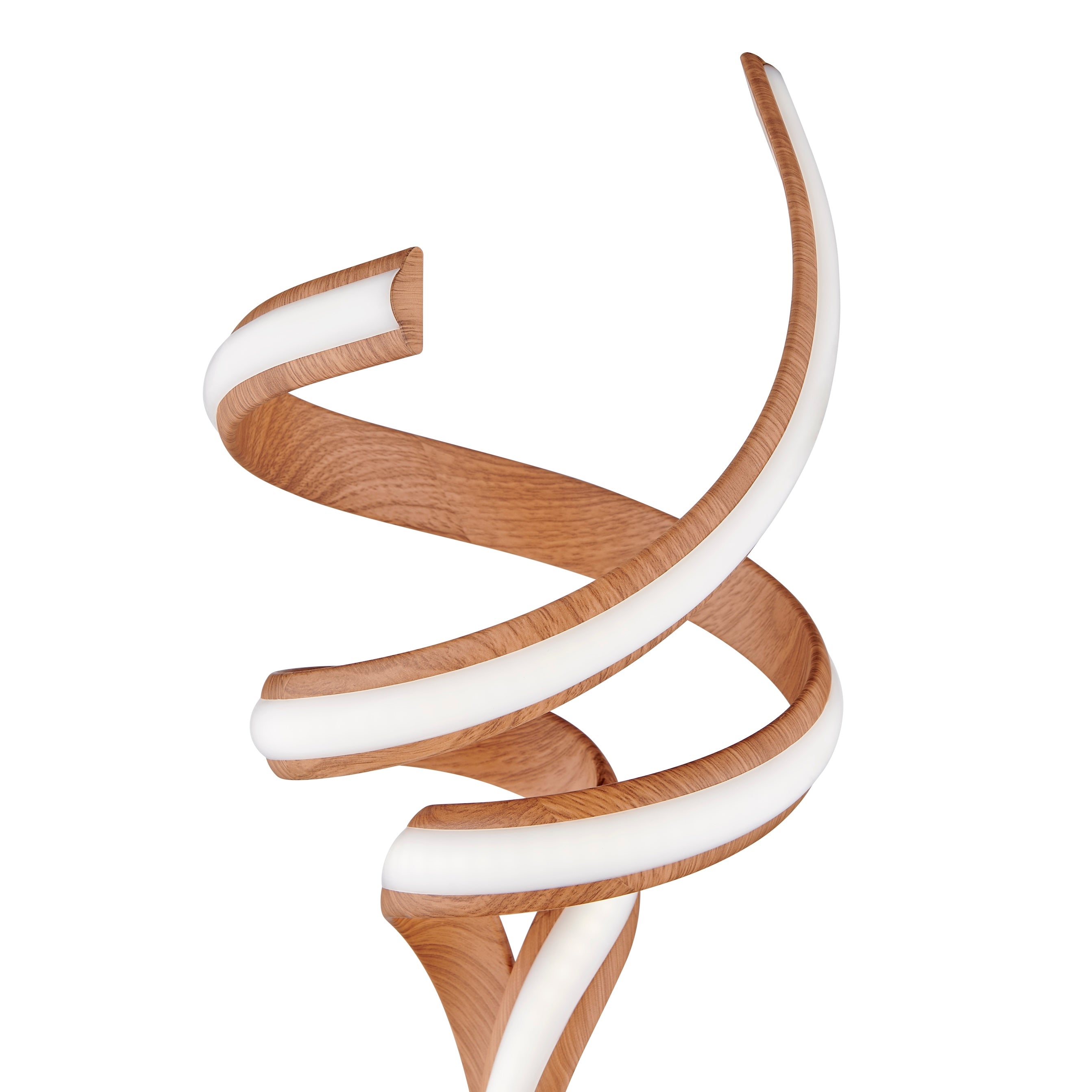 Munich Wood Table Lamp | LED Strip & Touch Dimmer
