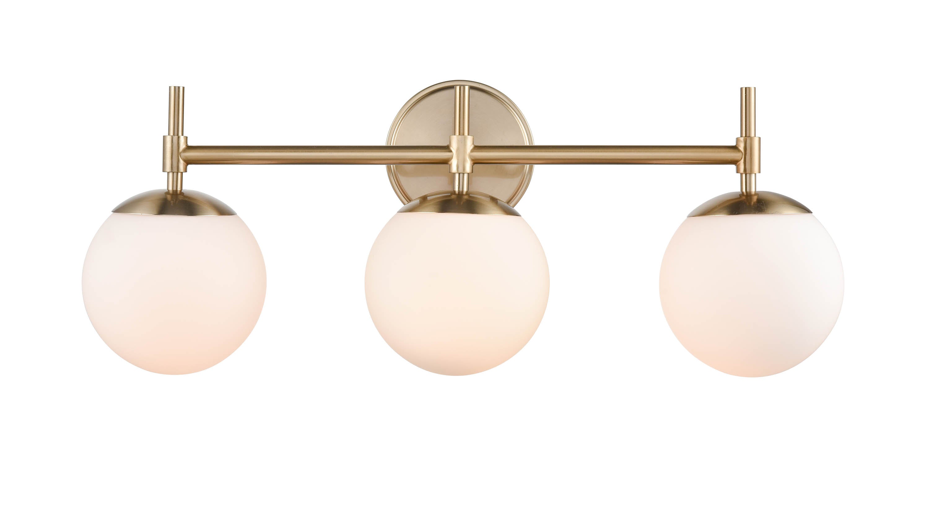 24''  Modern Gold 3 Light Bath Vanity