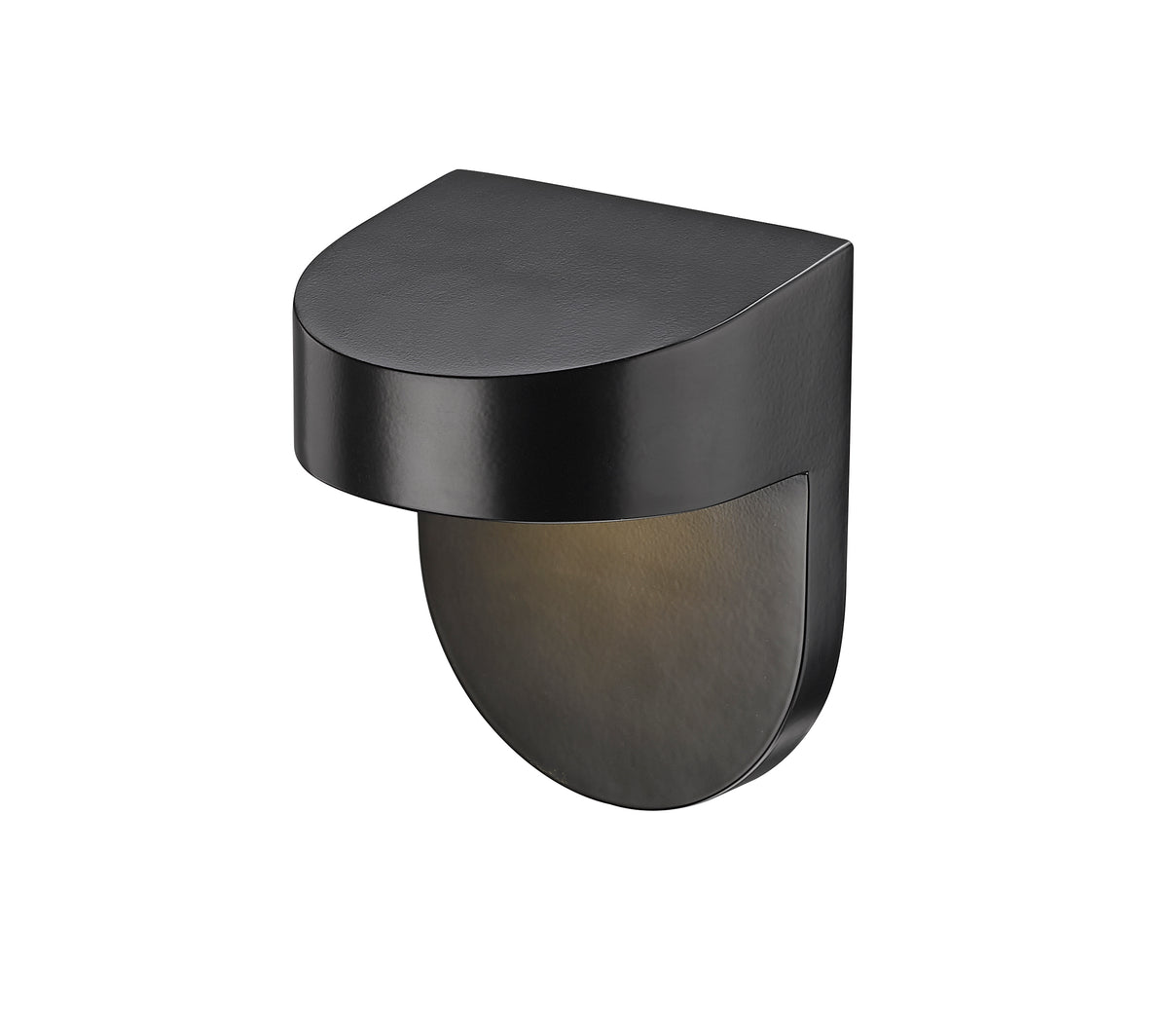 4.87''  Powder Coated Black 1 Light Wall Sconce