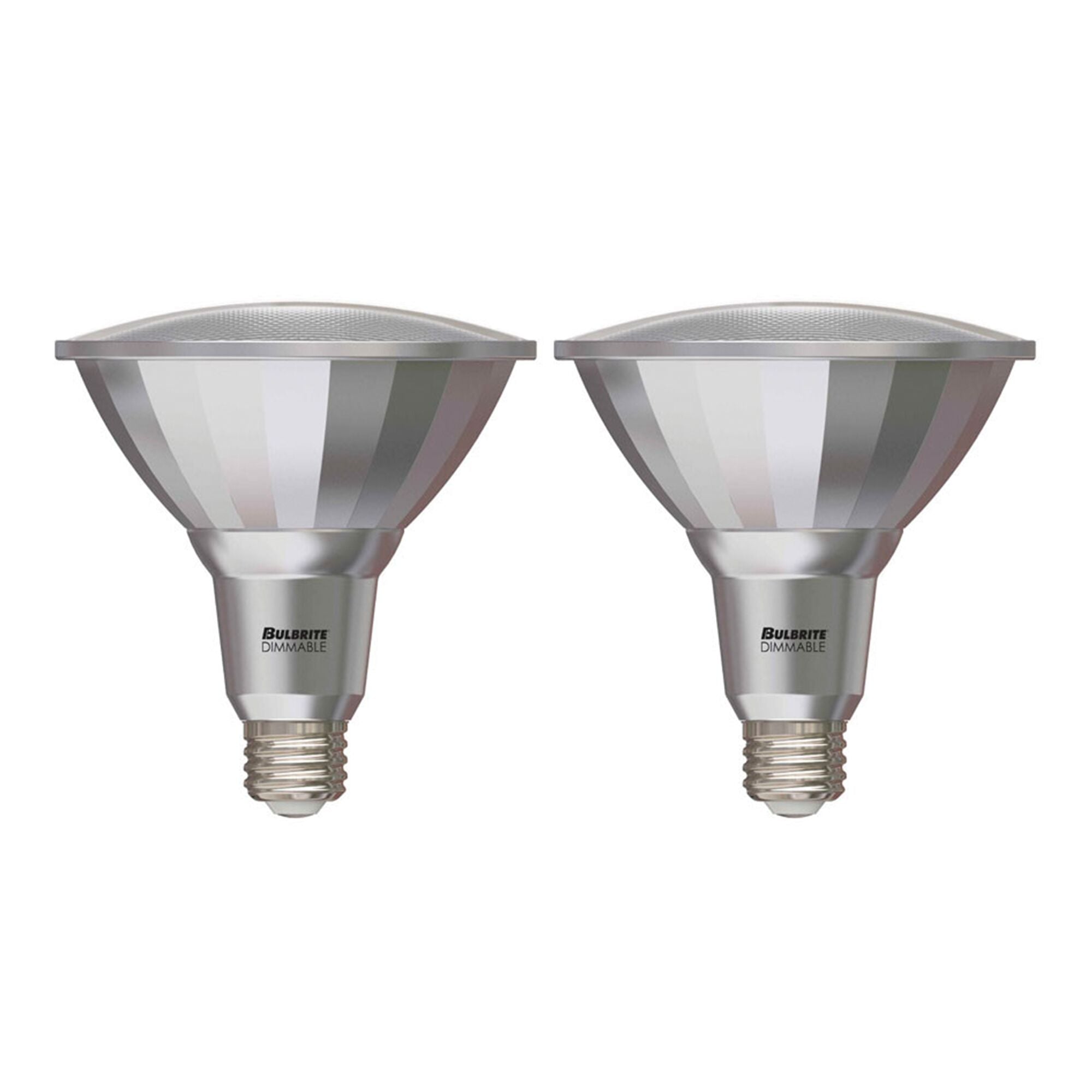 PAR38 15W Dimmable LED Light Bulb with E26 Base, 3000K, 1200 Lumens, Flood, 2-Pack