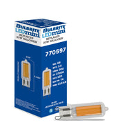 T4 3.5W Dimmable Clear Filament LED Light Bulb with G9 Base, 2700K, 300 Lumens, 4-Pack
