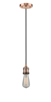 Franklin Restoration Mini Pendant Antique Brass