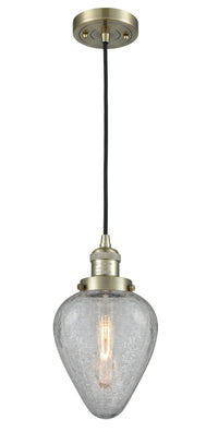 Franklin Restoration Mini Pendant Antique Brass