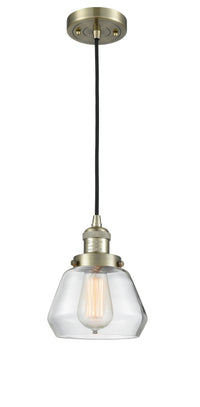 Franklin Restoration Mini Pendant Antique Brass