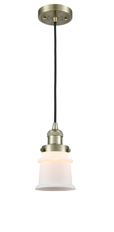Franklin Restoration Mini Pendant Brass 5.25