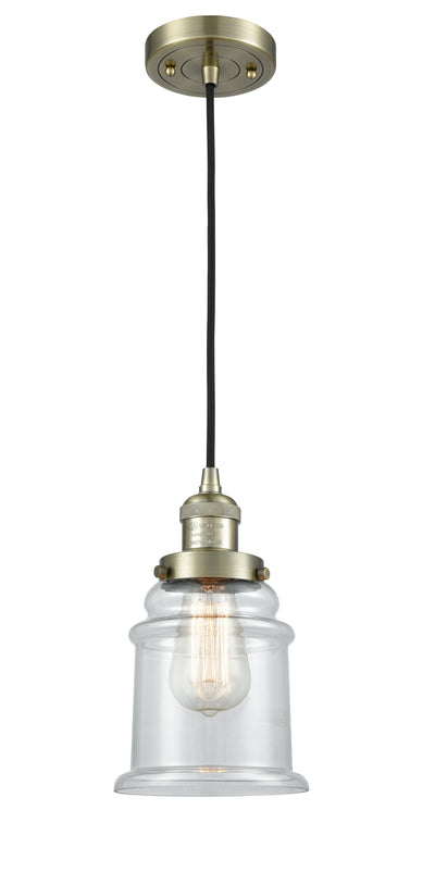 Franklin Restoration Mini Pendant Antique Brass