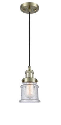 Franklin Restoration Mini Pendant Brass 5.25