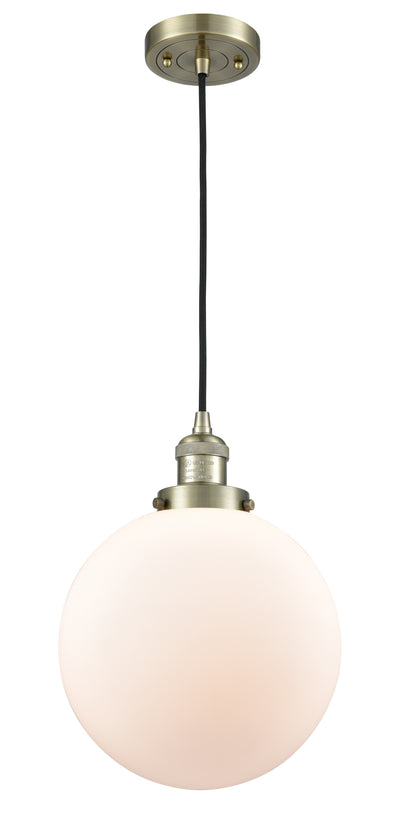 Franklin Restoration Mini Pendant Antique Brass