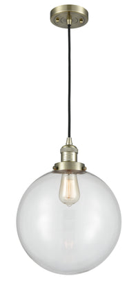 Franklin Restoration Mini Pendant Antique Brass