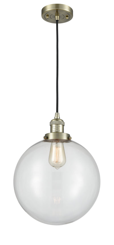 Franklin Restoration Mini Pendant Antique Brass