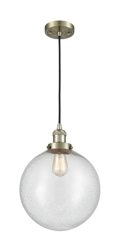 Franklin Restoration Mini Pendant Antique Brass