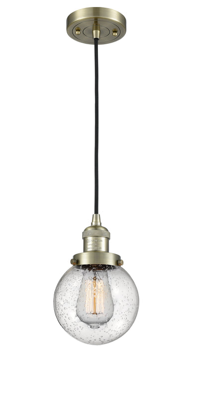 Franklin Restoration Mini Pendant Antique Brass