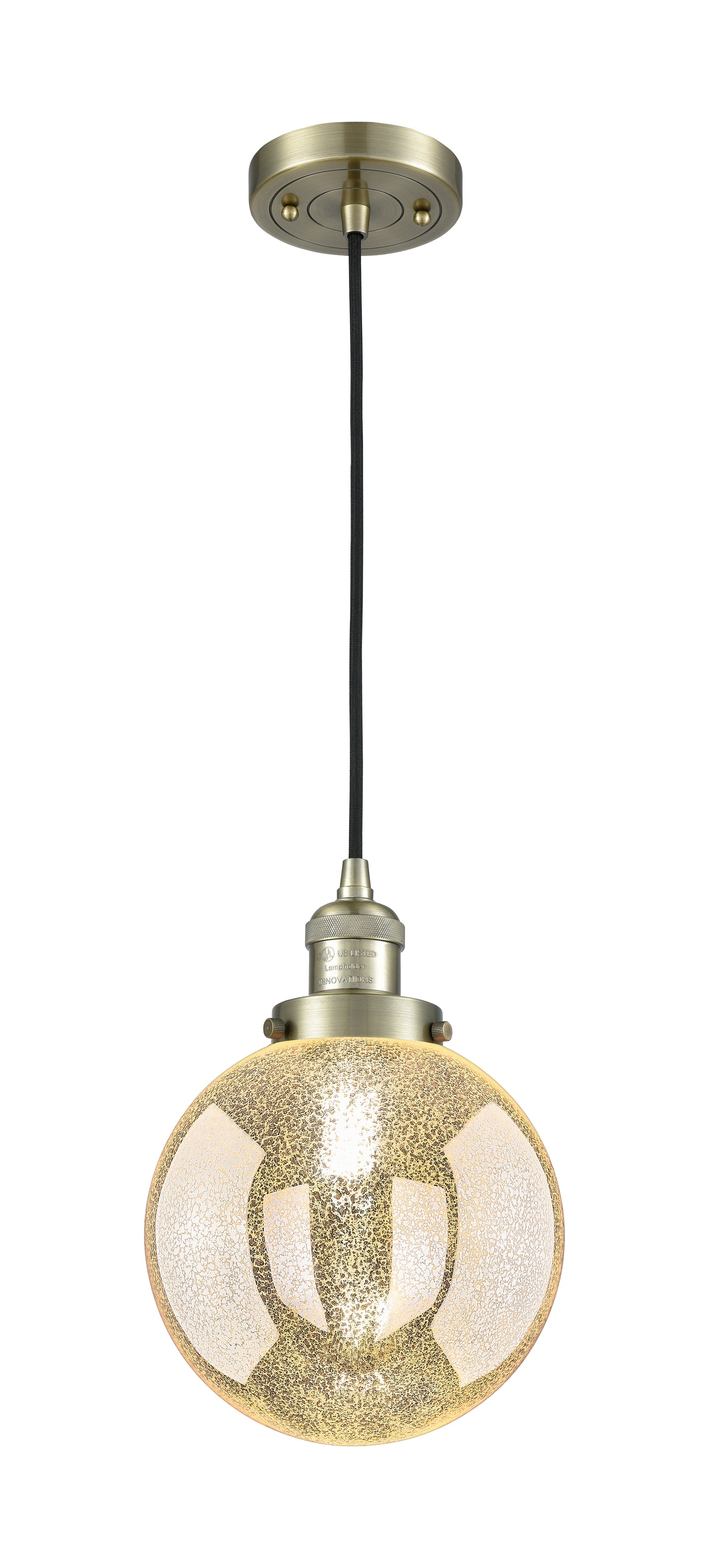 Franklin Restoration Mini Pendant Antique Brass