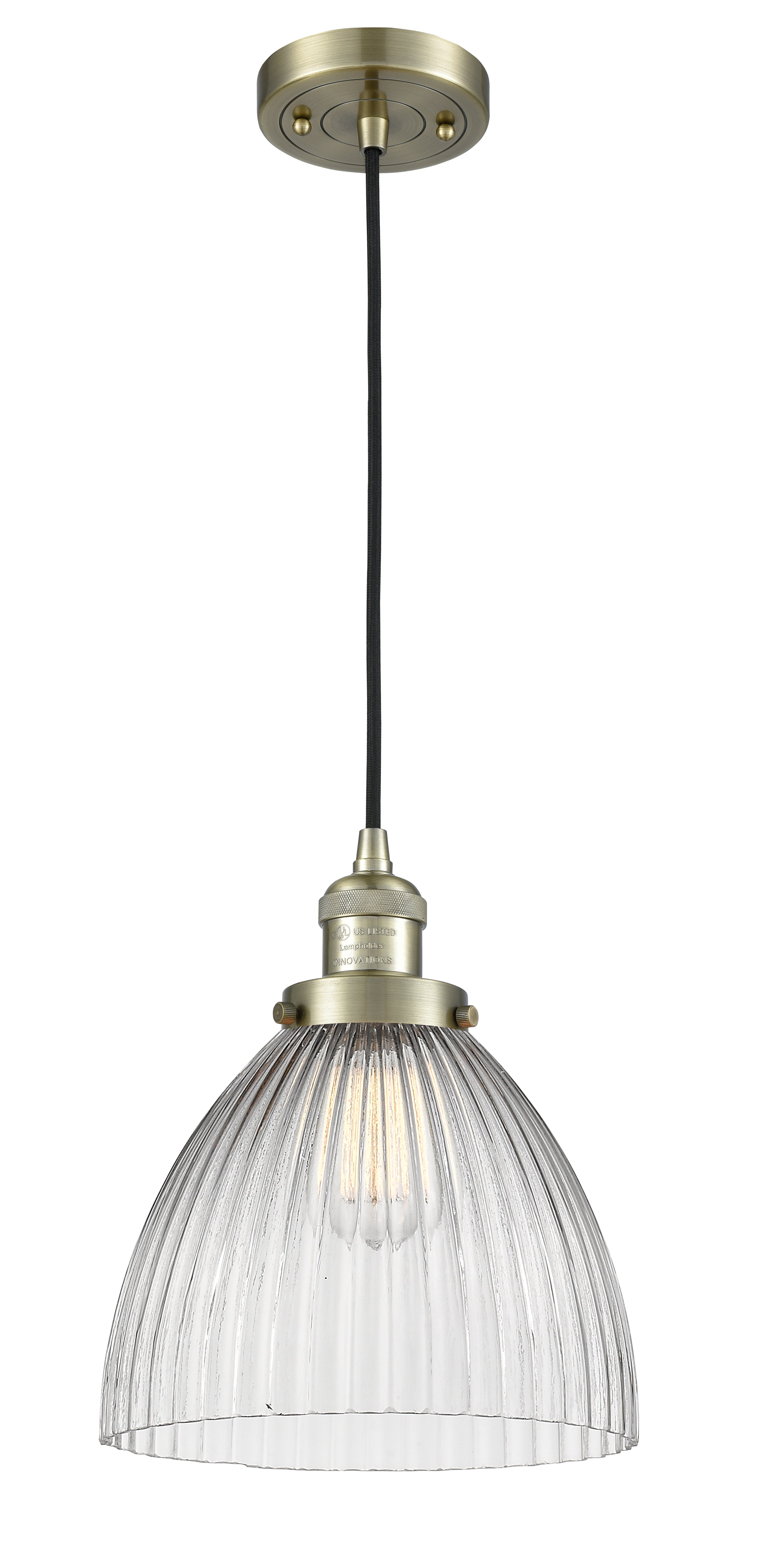 Franklin Restoration Mini Pendant Antique Brass