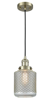 Franklin Restoration Mini Pendant Antique Brass