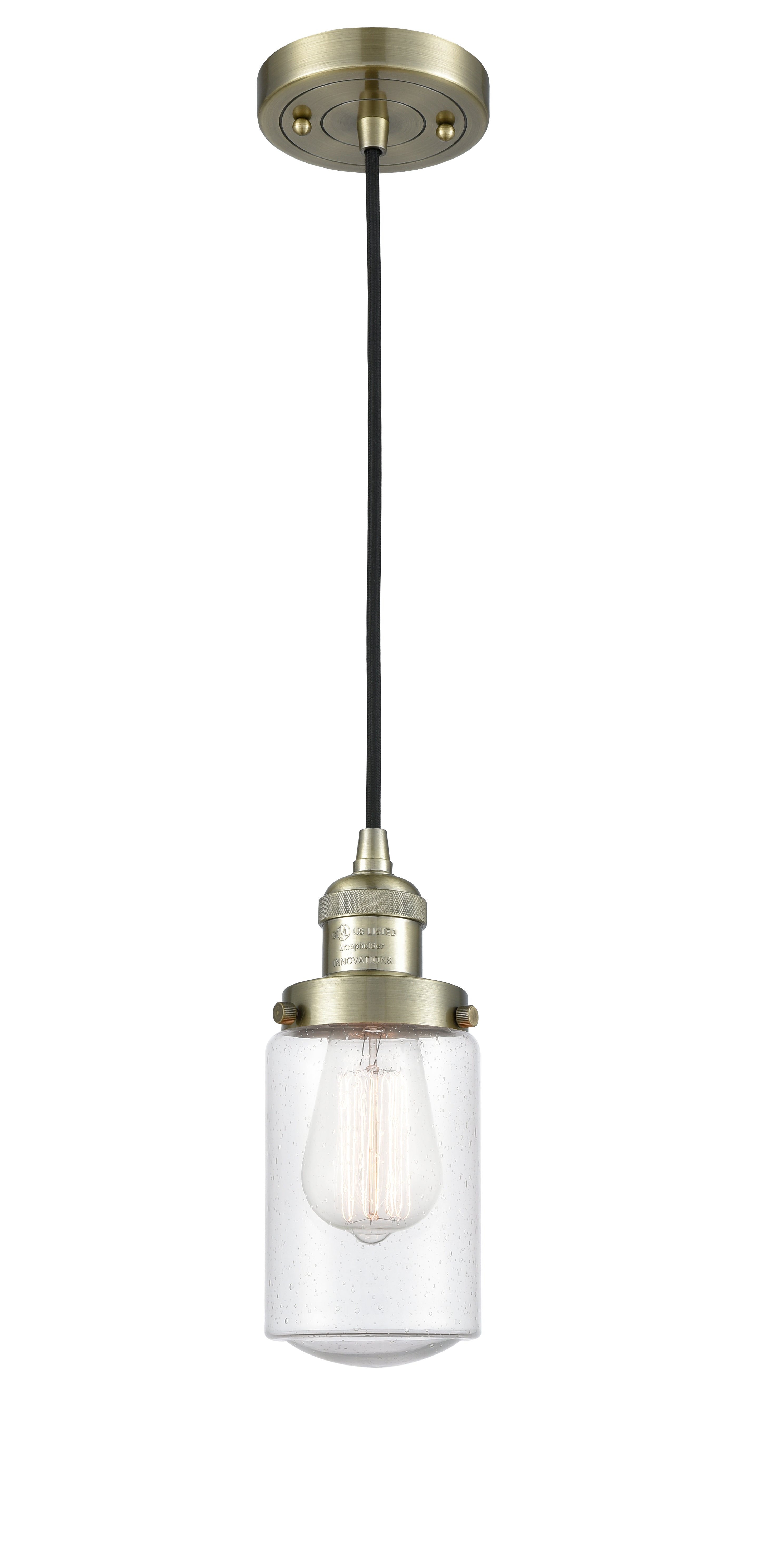Franklin Restoration Mini Pendant Brass