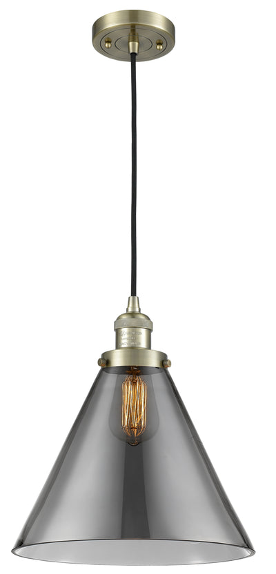 Franklin Restoration Mini Pendant Antique Brass