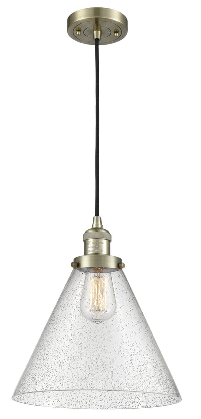 Franklin Restoration Mini Pendant Antique Brass