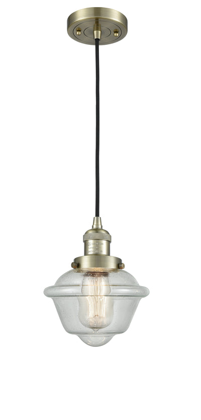 Franklin Restoration Mini Pendant Antique Brass