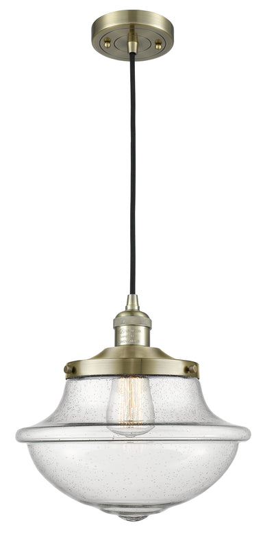 Franklin Restoration Mini Pendant Antique Brass