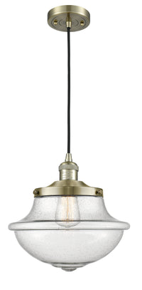 Franklin Restoration Mini Pendant Antique Brass