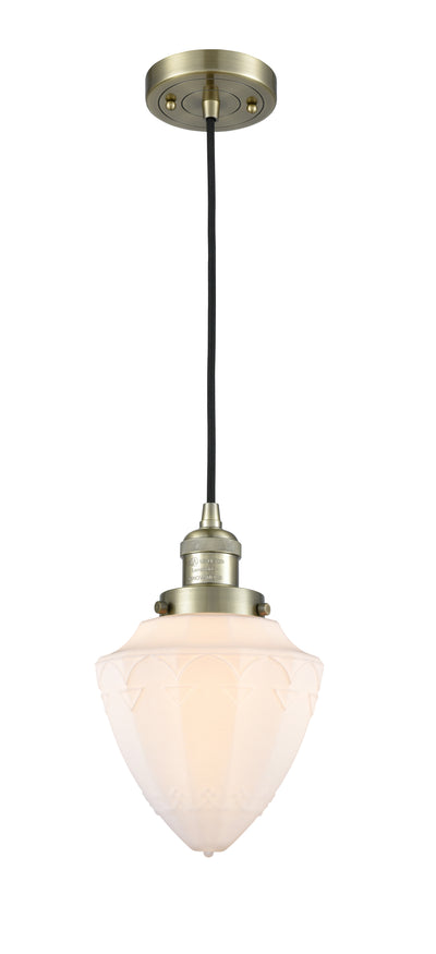 Franklin Restoration Mini Pendant Antique Brass