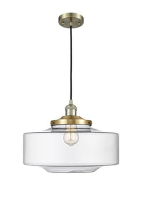 Franklin Restoration Mini Pendant Brass Finish