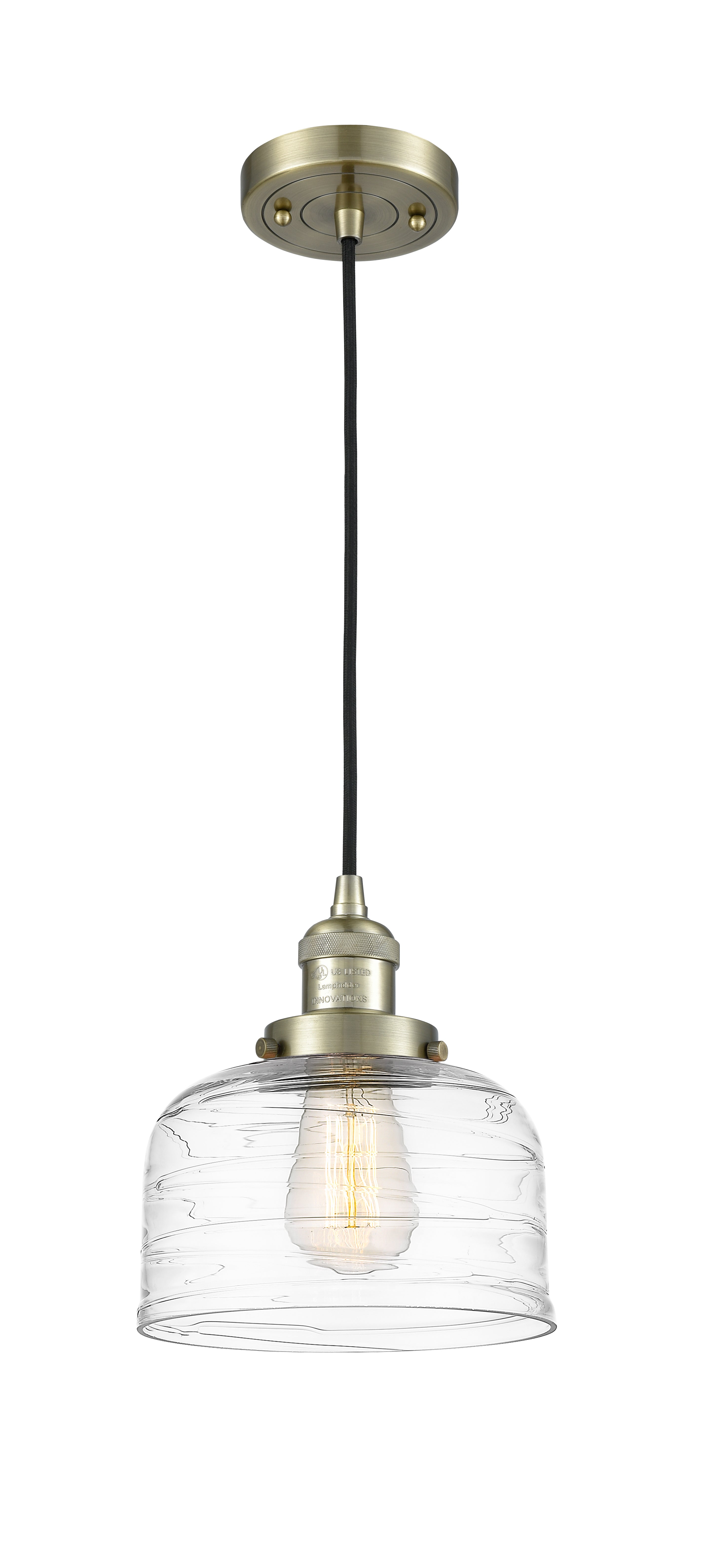 Franklin Restoration Cast Brass Mini Pendant
