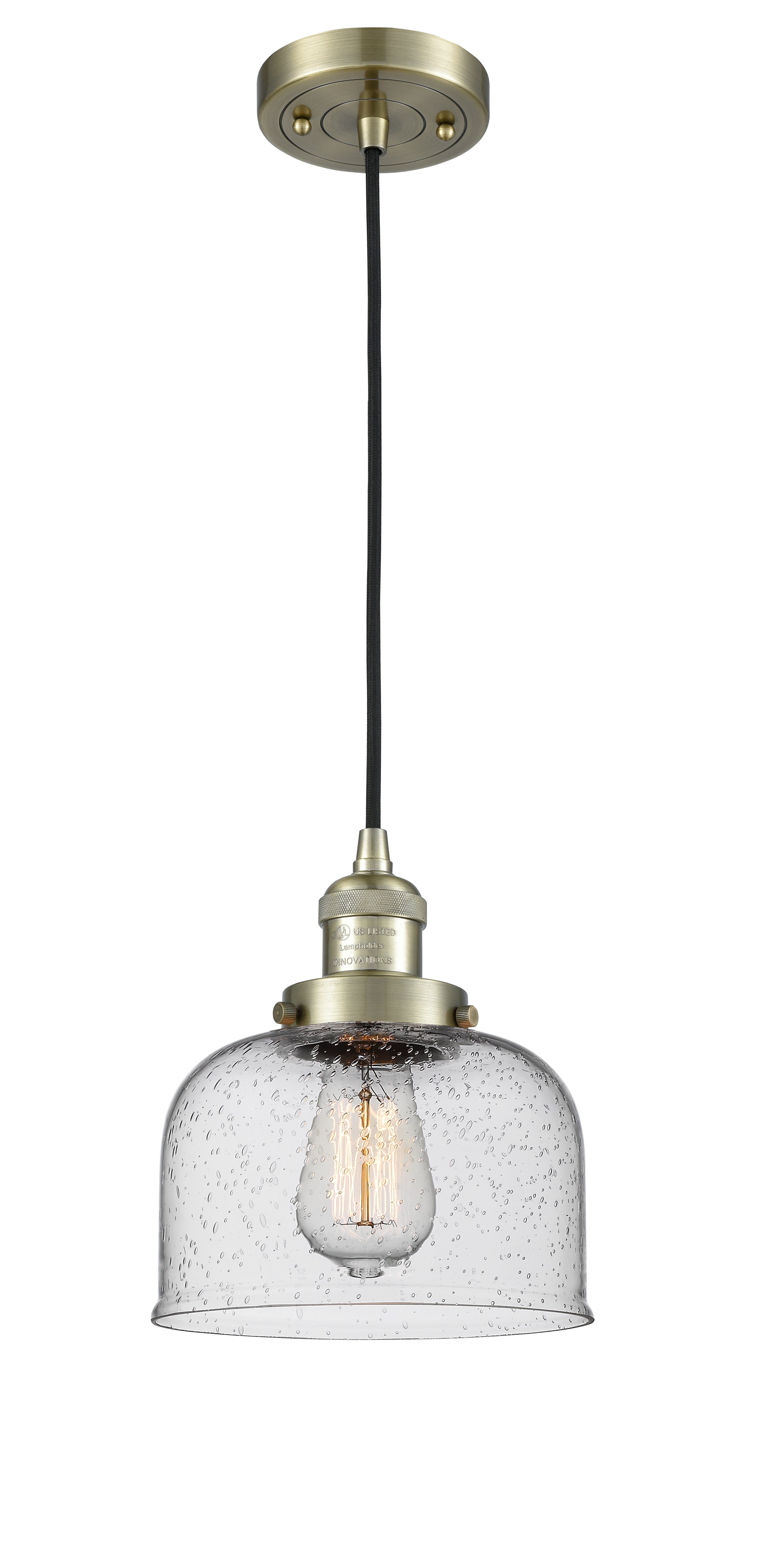 Franklin Restoration Mini Pendant Cast Brass